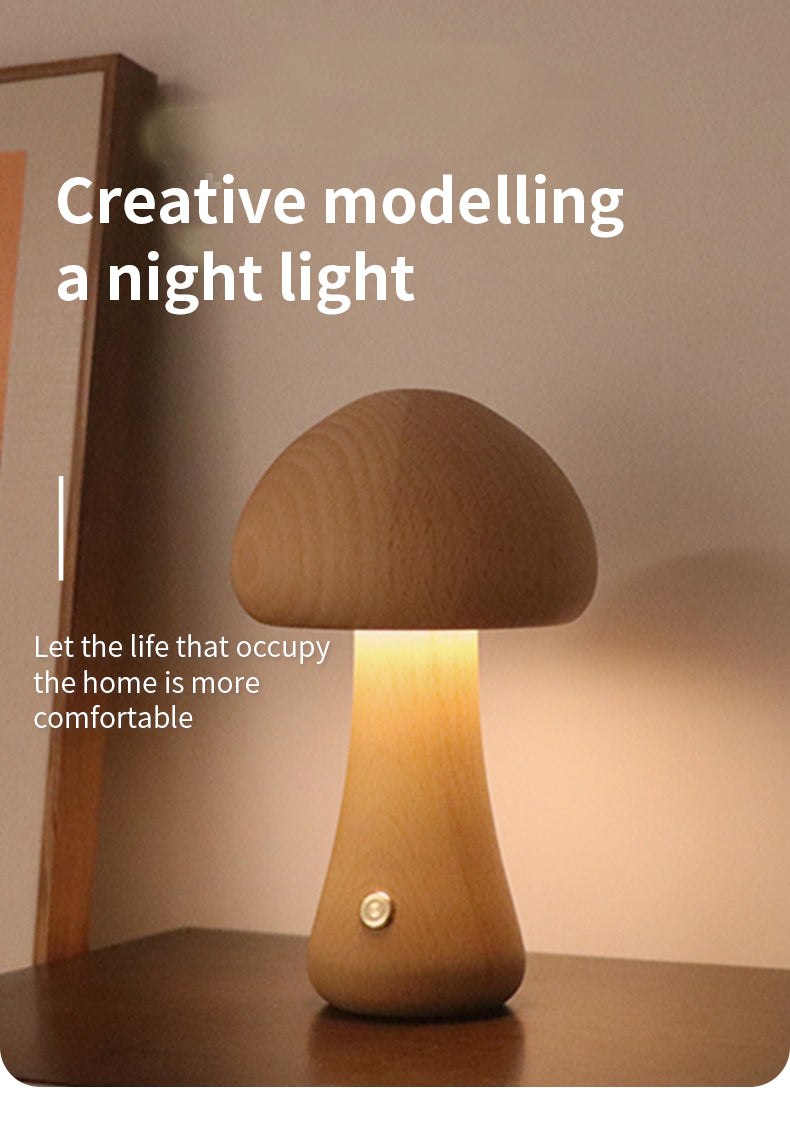 Bedside Mushroom Lamp